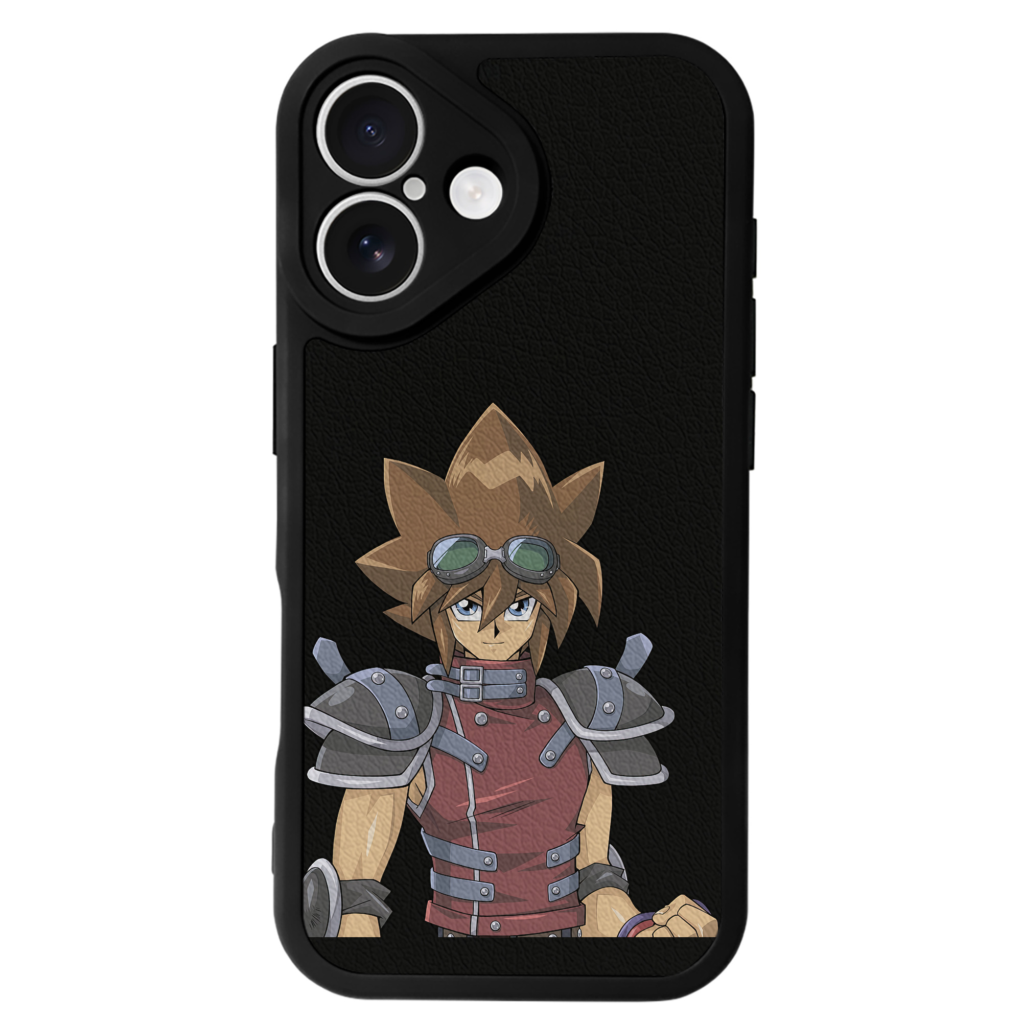 遊☆戯☆王 Yu-Gi-Oh! 【iPhone 16シリーズ対応】シリコンスマホケース（レザー調） 材質：シリコン